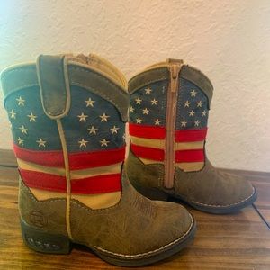 Toddler light up Roper boots Size 6